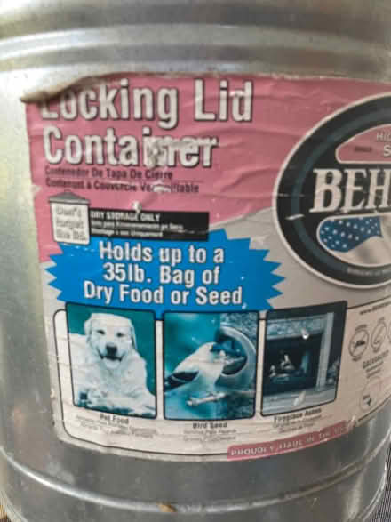 Photo of free Galvanized 6 Gal container (Old Town Bowie) #3