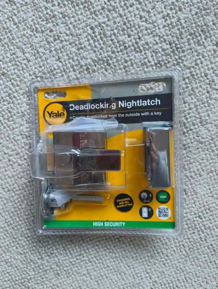 Photo of free Deadlocking nightlatch.: AWAITING COLLECTION (Sutton Park DY11) #1