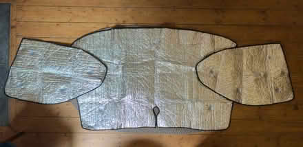 Photo of free VW Transporter T6 windscreen and front door window covers (Moseley B13) #1