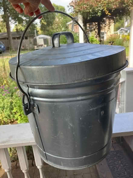 Photo of free Galvanized 6 Gal container (Old Town Bowie) #2