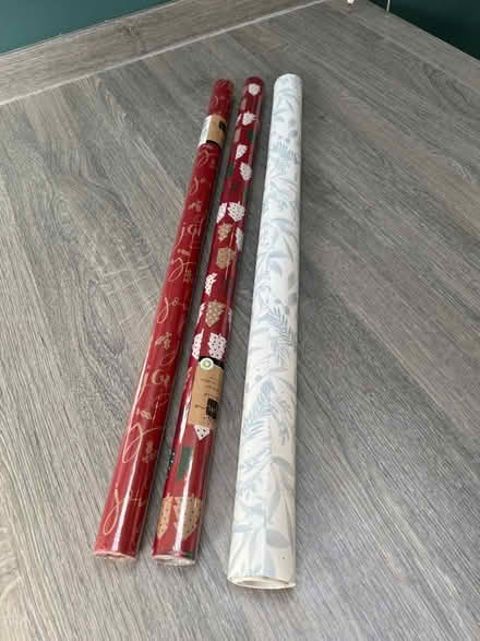 Photo of free 3 Rolls of Christmas Gift Wrap. (Southsea PO4) #1