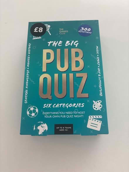 Photo of free Pub quiz game (CV5) #1