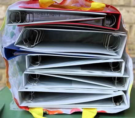 Photo of free Four-ring A4 binders (Weybridge KT13) #1