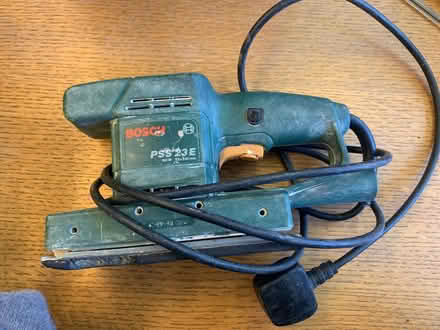 Photo of free Bosch PSS 23E sander (bent plate) (Walton Manor OX2) #1