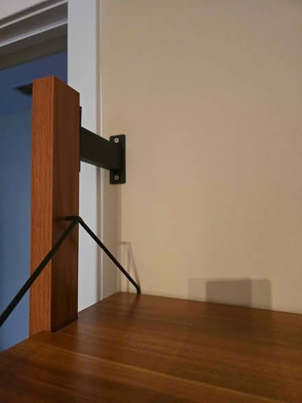 Photo of free Wall mounted bookshelf (Near Eskenazi Hospital and VA) #4