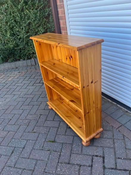 Photo of free Pine bookcase (Collection from B93 Knowle) (Knowle B93) #1