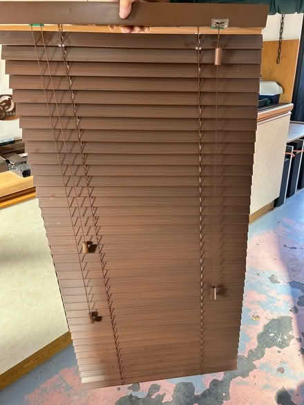 Photo of free Sunwood Brown Venetian blind (Silsden BD20) #2