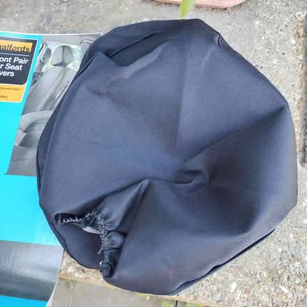 Photo of free Unused Single Car Front Seat Cover plus two Headrest Covers. (Rayleigh SS6) #2