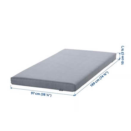Photo of free 2 IKEA twin foam mattresses (Washington Heights) #2
