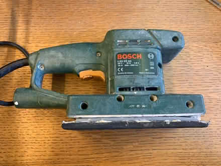Photo of free Bosch PSS 23E sander (bent plate) (Walton Manor OX2) #2