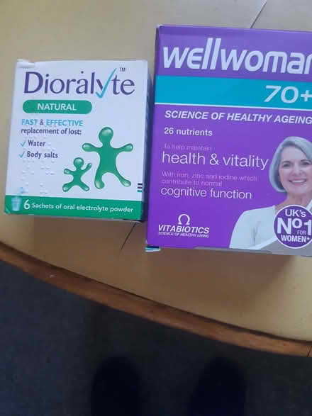 Photo of free Wellwoman vitamins and Dioralyte electrolyte powder (Ainsdale PR8) #1