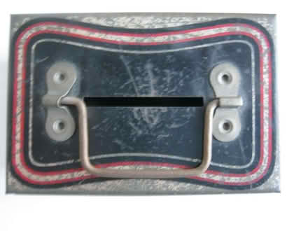 Photo of free Miniature Tin Coinbox 1950s DiBro Tin Moneybox C.B.1. No Key (Croxley Green WD3) #2