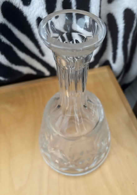 Photo of free Cut Glass carafe - 15cm tall (Lemsford AL8) #1