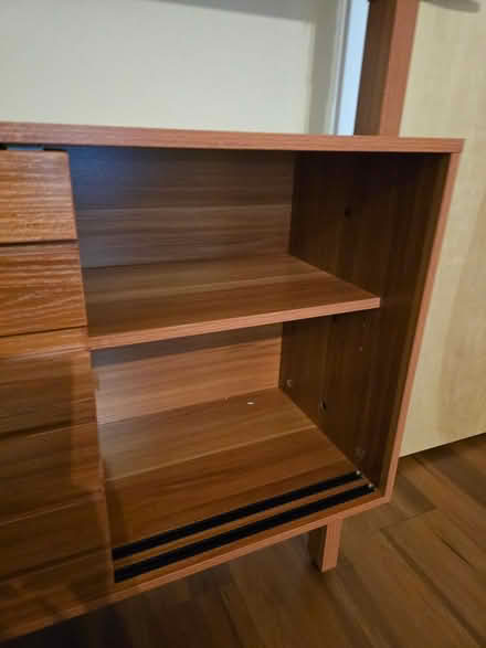 Photo of free Wall mounted bookshelf (Near Eskenazi Hospital and VA) #3