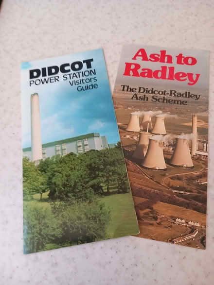 Photo of free 2 leaflets about Didcot Power Station (Woodley RG5) #1