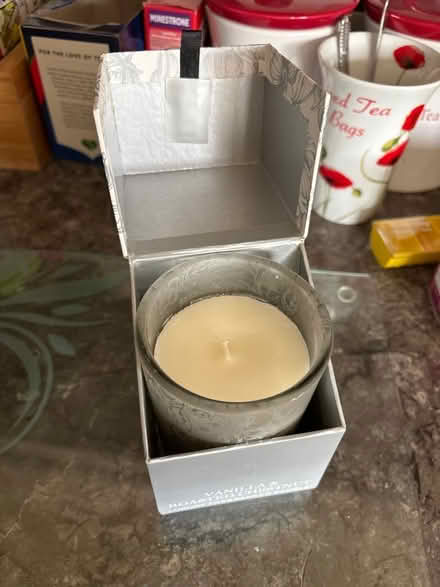 Photo of free Vanilla & roasted chestnut candle in a box (Far Bletchley MK3) #2