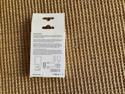 Photo of free iPad Camara connection kit (Garsington OX44) #2