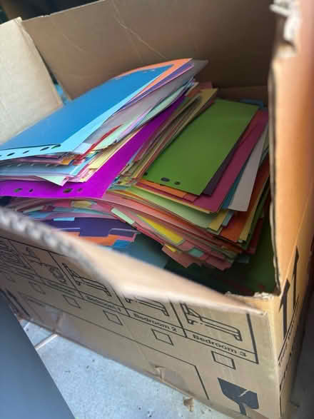 Photo of free Scrap card multicoloured (Purbrook PO7) #2