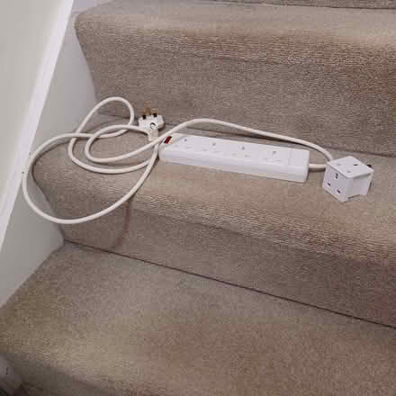 Photo of free 2 metre extension cable; 1 to 2 socket adapter (Oxford OX2) #1