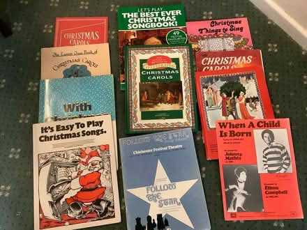 Photo of free Christmas Carol books with music (Rainhill village) #1