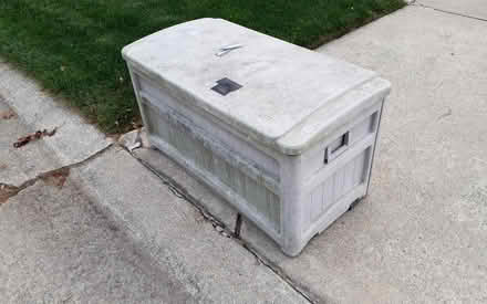 Photo of free Curb Alert** Deck box (Macomb Twp.) #1