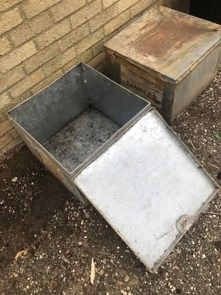 Photo of free Two galvanised steel boxes. (Lyneham OX7) #2