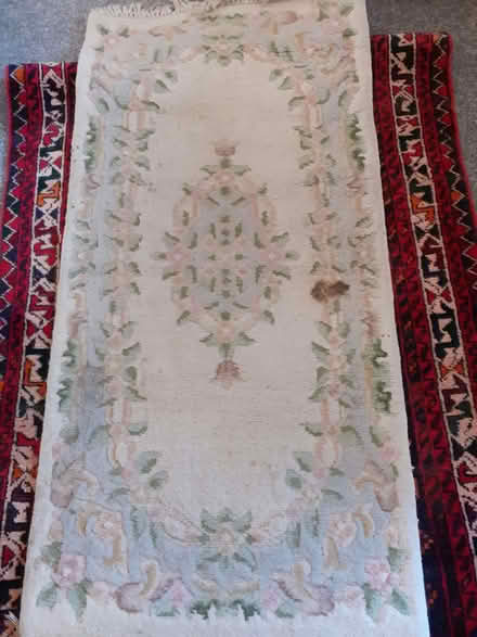 Photo of free Lovely pale wool rug (Southport PR8) #1