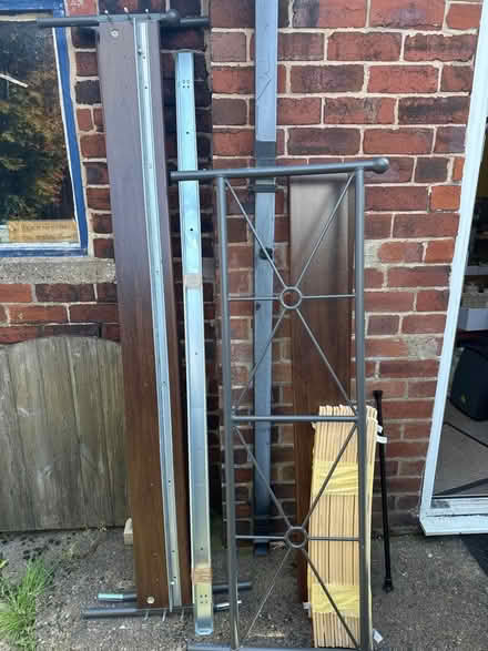 Photo of free King size bed frame (150cm wide) (Hillsborough S6) #2