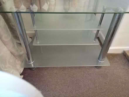 Photo of free Large Heavy Duty 4 Shelf Drinks / TV / Display Stand. (Gidlow WN6) #3