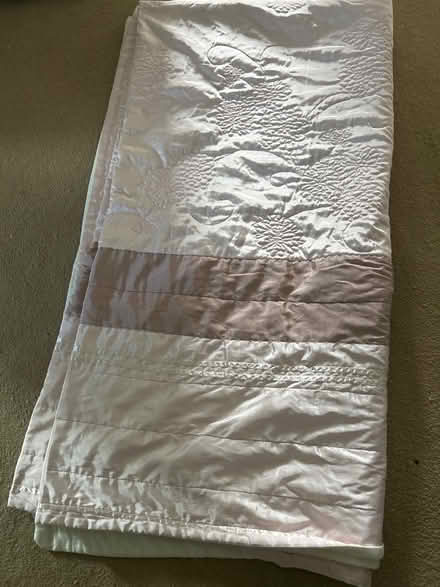 Photo of free Bed spread pale pink (Liphook) #1