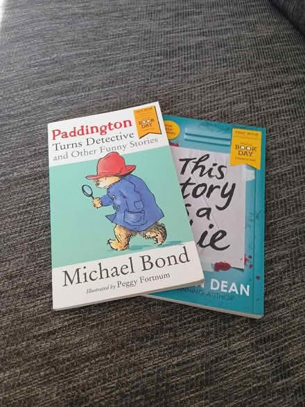 Photo of free 2 world book day books (Parkhead EH11) #1