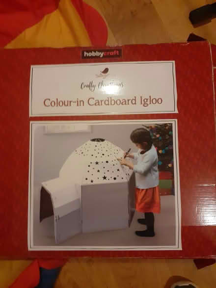 Photo of free Cardboard igloo as pictured (South Heighton BN9) #1