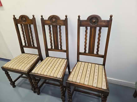 Photo of free Dining chairs (Duddingston EH15) #1