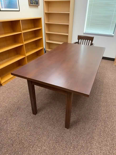 Photo of free Wood boardroom table (Near Slack and Merivale) #1