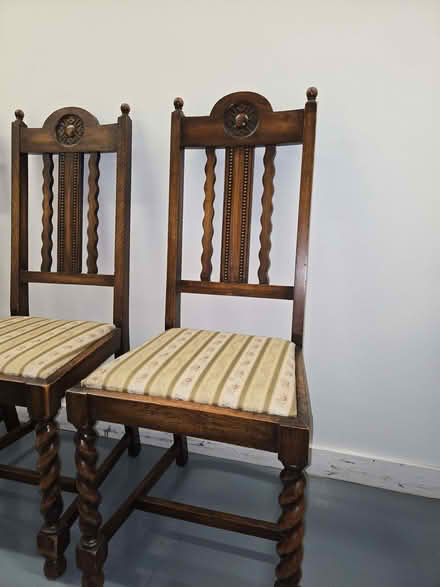 Photo of free Dining chairs (Duddingston EH15) #4
