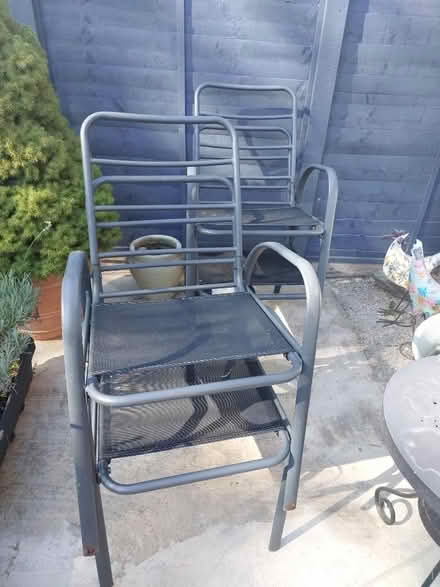 Photo of free 4 seater garden chairs and table (Churchgate EN8) #2