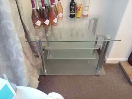 Photo of free Large Heavy Duty 4 Shelf Drinks / TV / Display Stand. (Gidlow WN6) #2