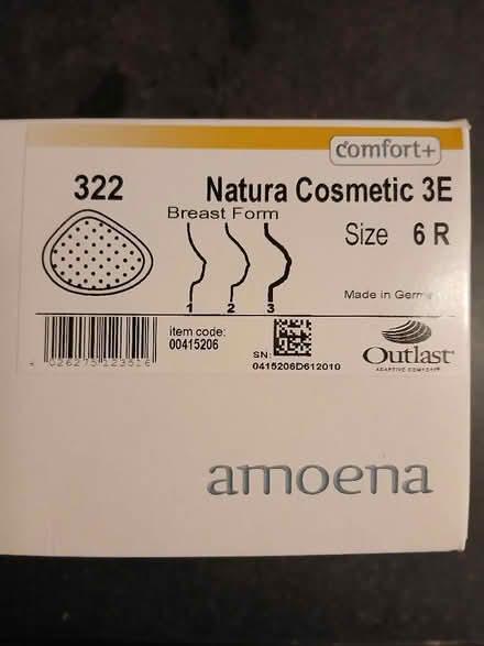 Photo of free Amoena Breast Prosthesis (CT11) #1