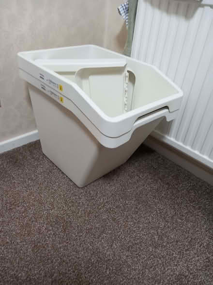 Photo of free Ikea sortera 60l storage bin with lid (South Bermondsey SE16) #1