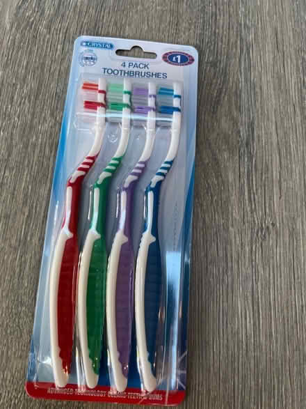 Photo of free 4 Pack Crystal Toothbrushes. (Southsea PO4) #2