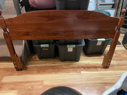 Photo of free Queen Size Wooden Headboard (Katonah, NY) #1