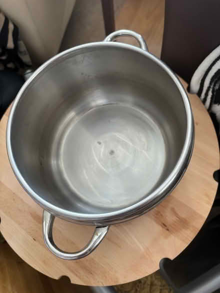 Photo of free Large stainless steel pan - no lid (Lemsford AL8) #2