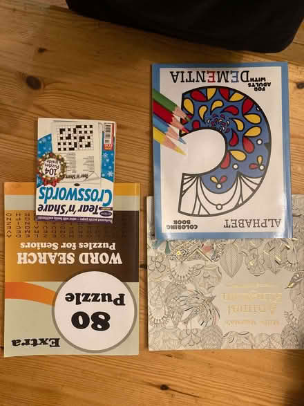 Photo of free Word Search, Crossword & Colouring Books (CT5) #1