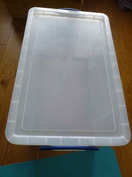 Photo of free 1 used Really Useful 84L plastic stackable storage box (Chiswell Green AL2) #1