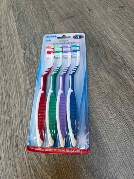 Photo of free 4 Pack Crystal Toothbrushes. (Southsea PO4) #1