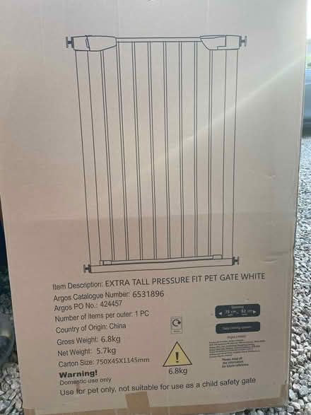 Photo of free Stair gate for dogs (Eastwood G46) #1