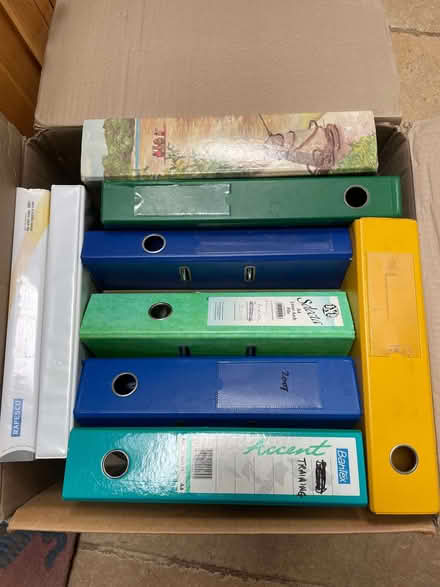 Photo of free Ring binders, arch binders (Abingdon-on-Thames OX14) #1