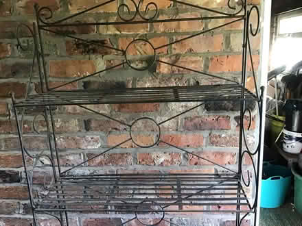 Photo of free Reclaimed wrought iron plant display stand (Alderley Edge SK9) #2