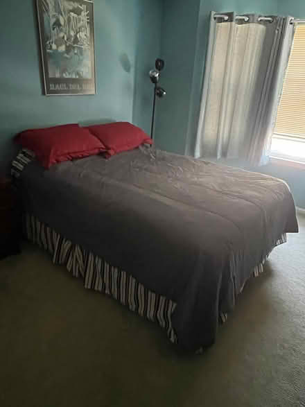 Photo of free queen size mattress and boxspring (Bridgewater, NJ) #1