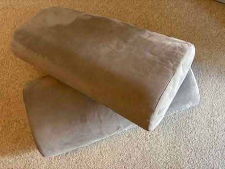 Photo of free 2 big grey cushions (Widcombe) #1
